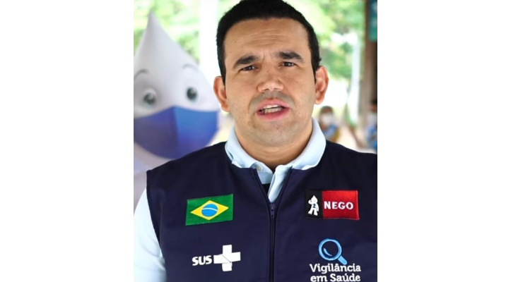 Secretário de Saúde da Paraíba, Dr. Jhony Bezerra.